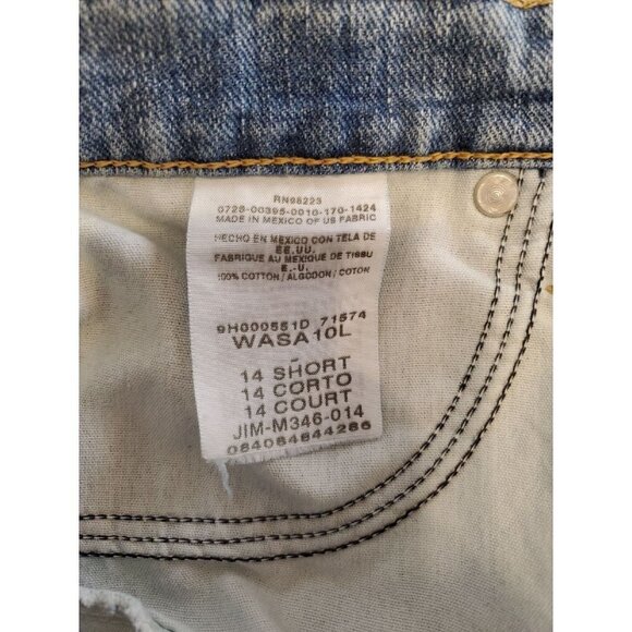 Austin Jeans 14 Short Blue 100% Cotton - Picture 3 of 3